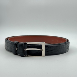 کمربند مردانه پشت کراس کد 1006 رنگ مشکی کرو