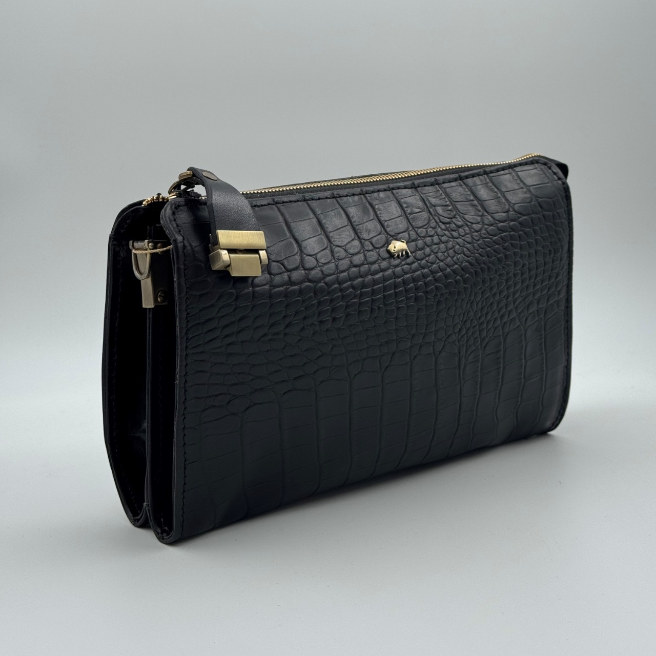 کيف پاسپورتي (دوشي و دستي) کد 2141 رنگ مشکي کرو 