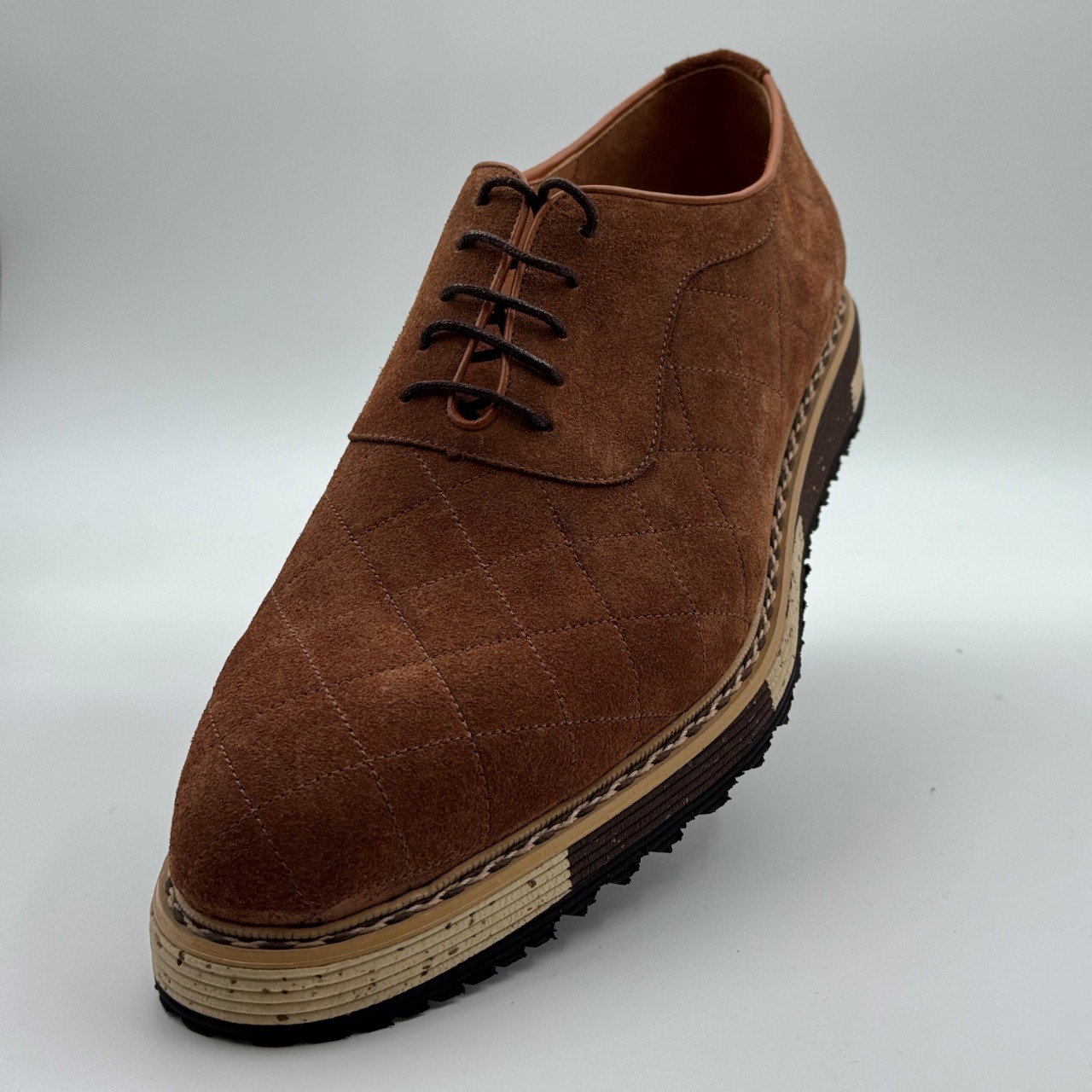 کفش مردانه اورسي کد 242 رنگ عسلي سايز 42