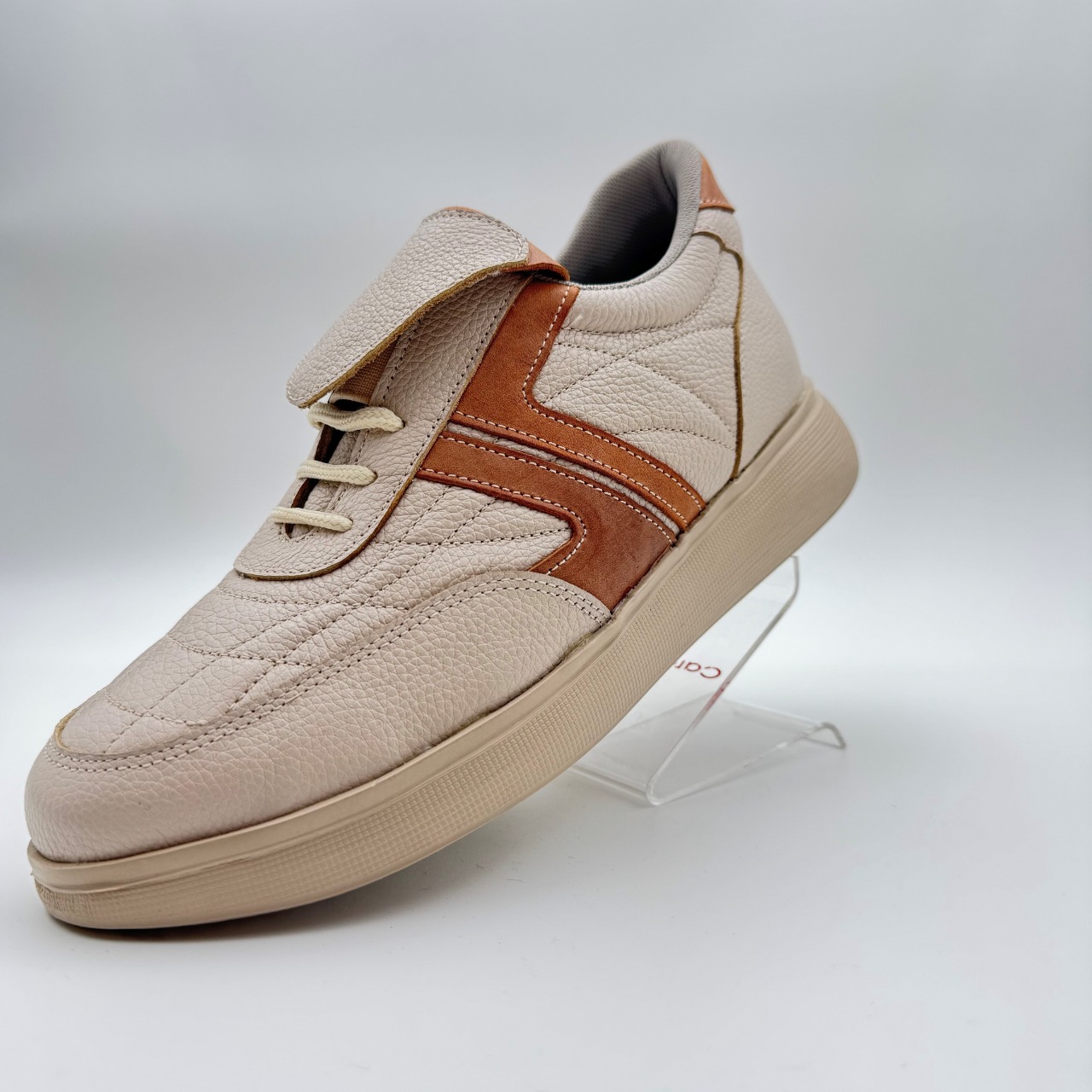 کفش زنانه کد 2027 رنگ کرم عسلي سايز 37