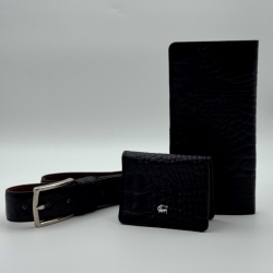 ست سه تيکه کد 1212 رنگ مشکي کرو 