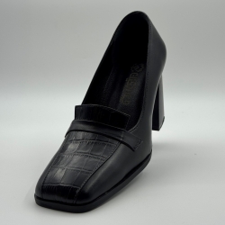 کفش زنانه کد لوچيا بلند رنگ مشکي سايز 36