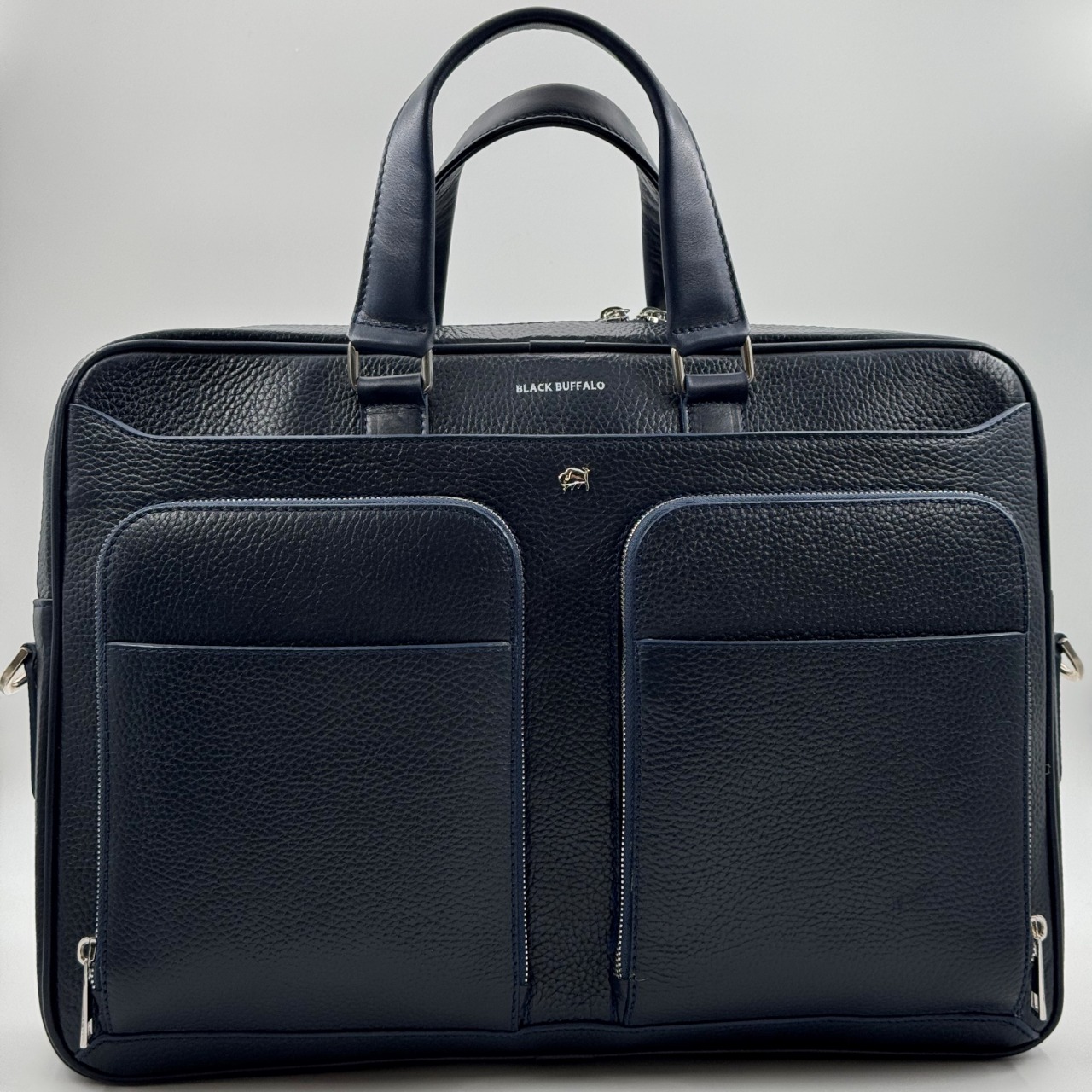 کيف اداري جلو جيب دار کد 2392 رنگ سورمه اي فوليتر 