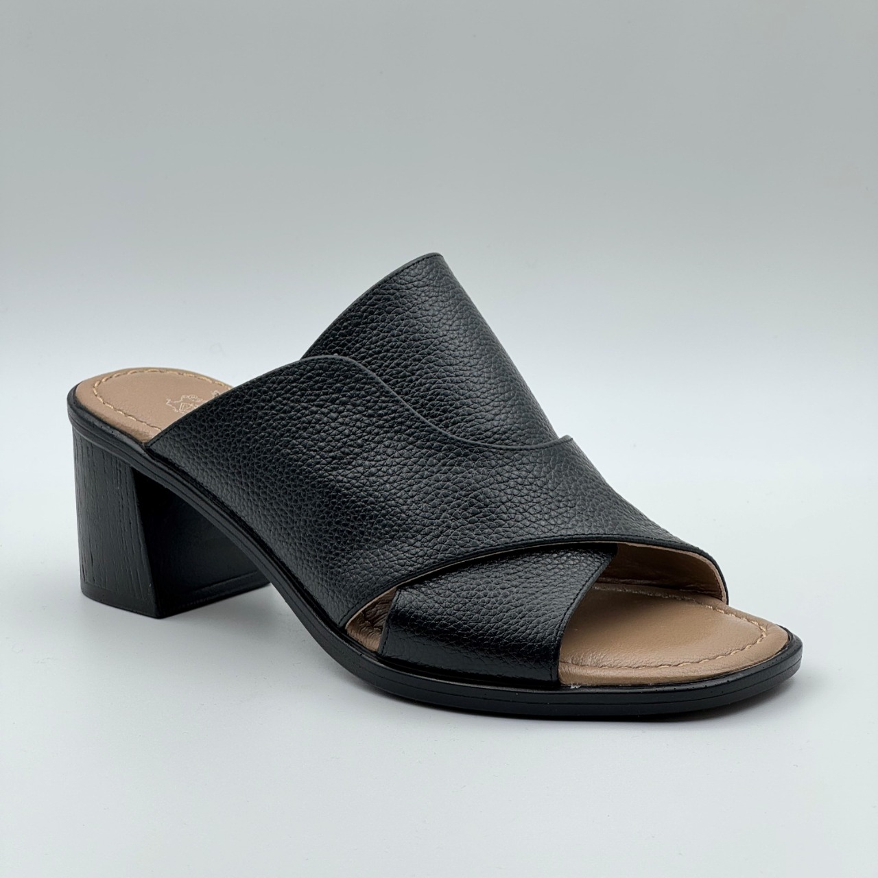 صندل زنانه کد دو تيکه رنگ مشکي سايز 37