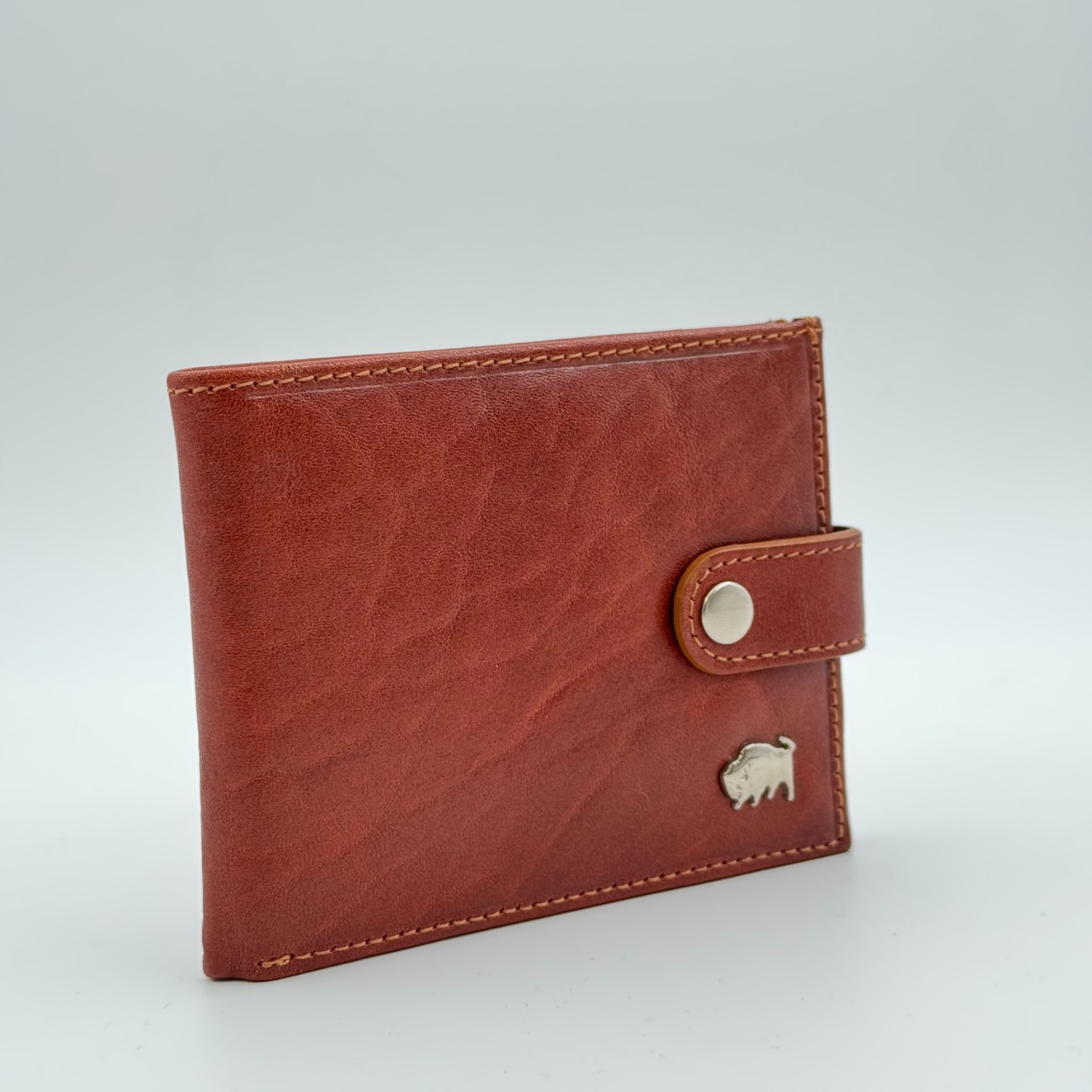 کيف پول دکمه دار رنگ عسلي فوليتر